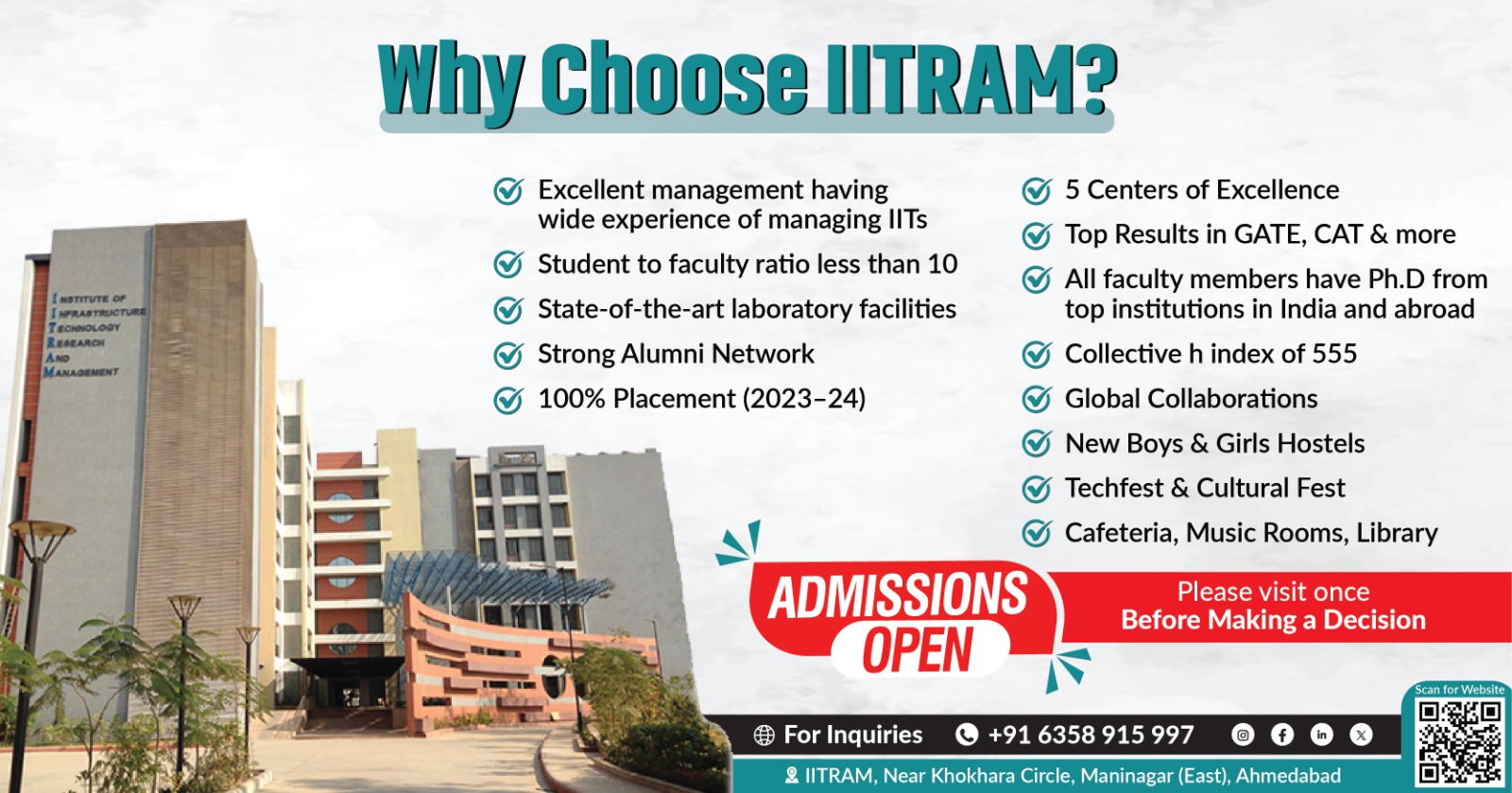 Admission Banner
