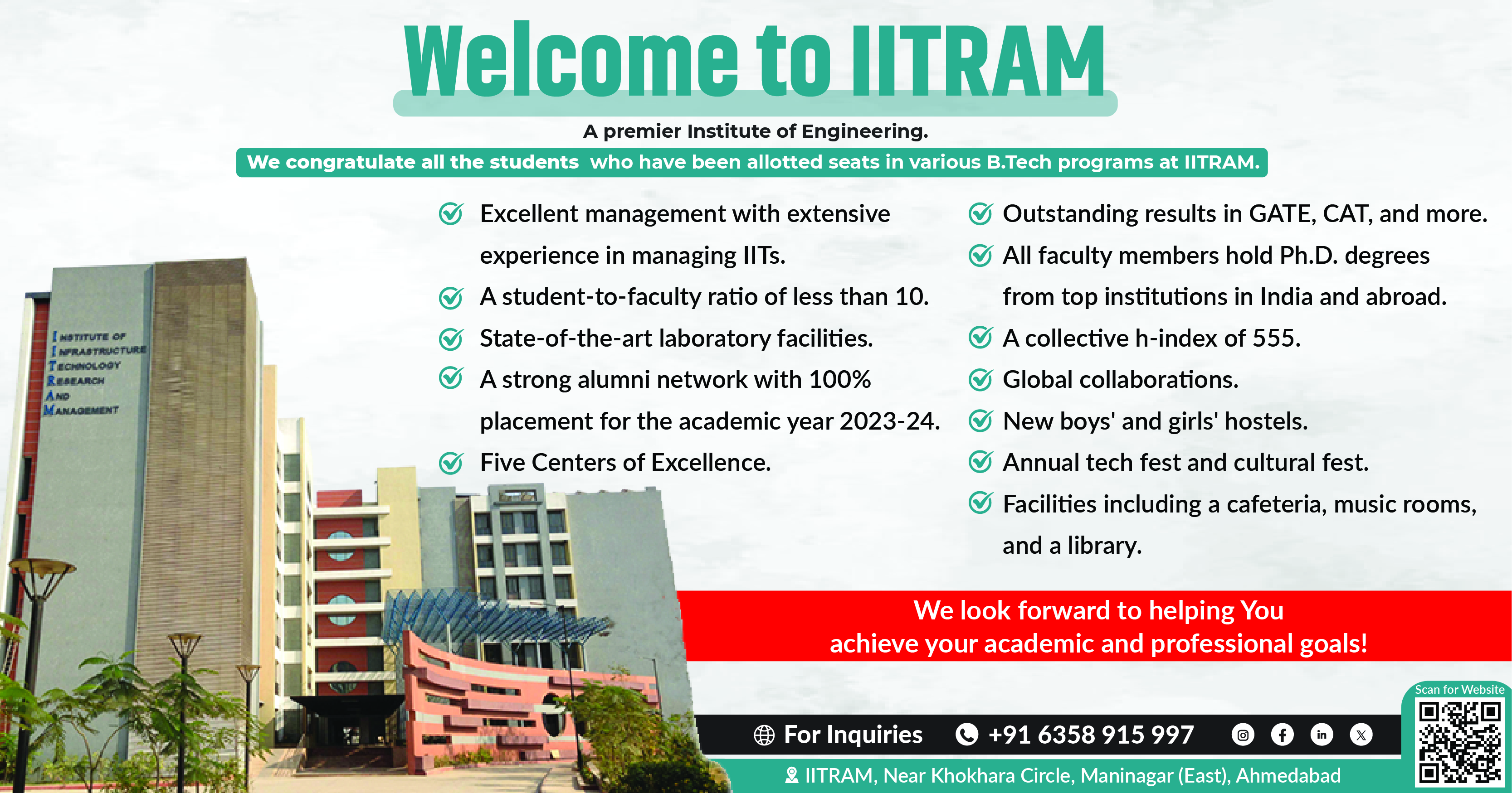 Admission Banner